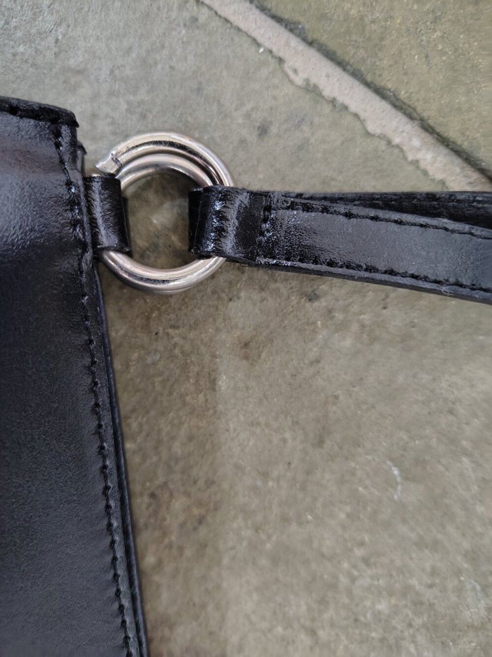Furla Black Leather Shoulder Bag - Picture 4 of 12